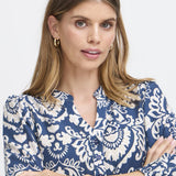 Lili Blouse (Navy)