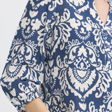 Lili Blouse (Navy)