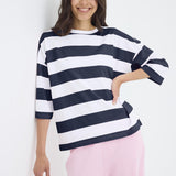 Milda T-Shirt (Navy Blue)