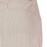 Ena skirt (beige & grey stripe)