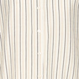 Ariana Shirt 9 -(Beige Black stripe)