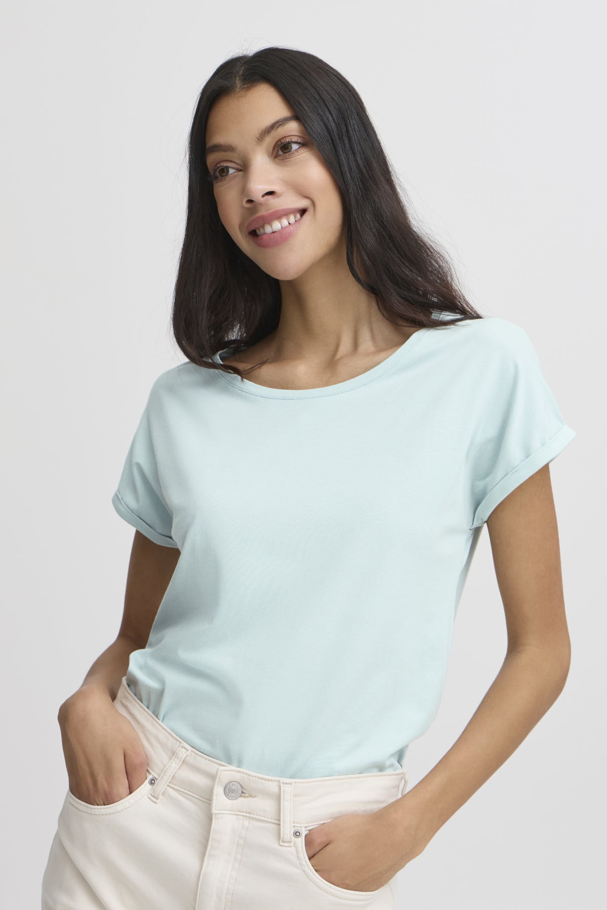 Pamila T-Shirt- Blue Haze