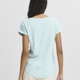 Pamila T-Shirt- Blue Haze