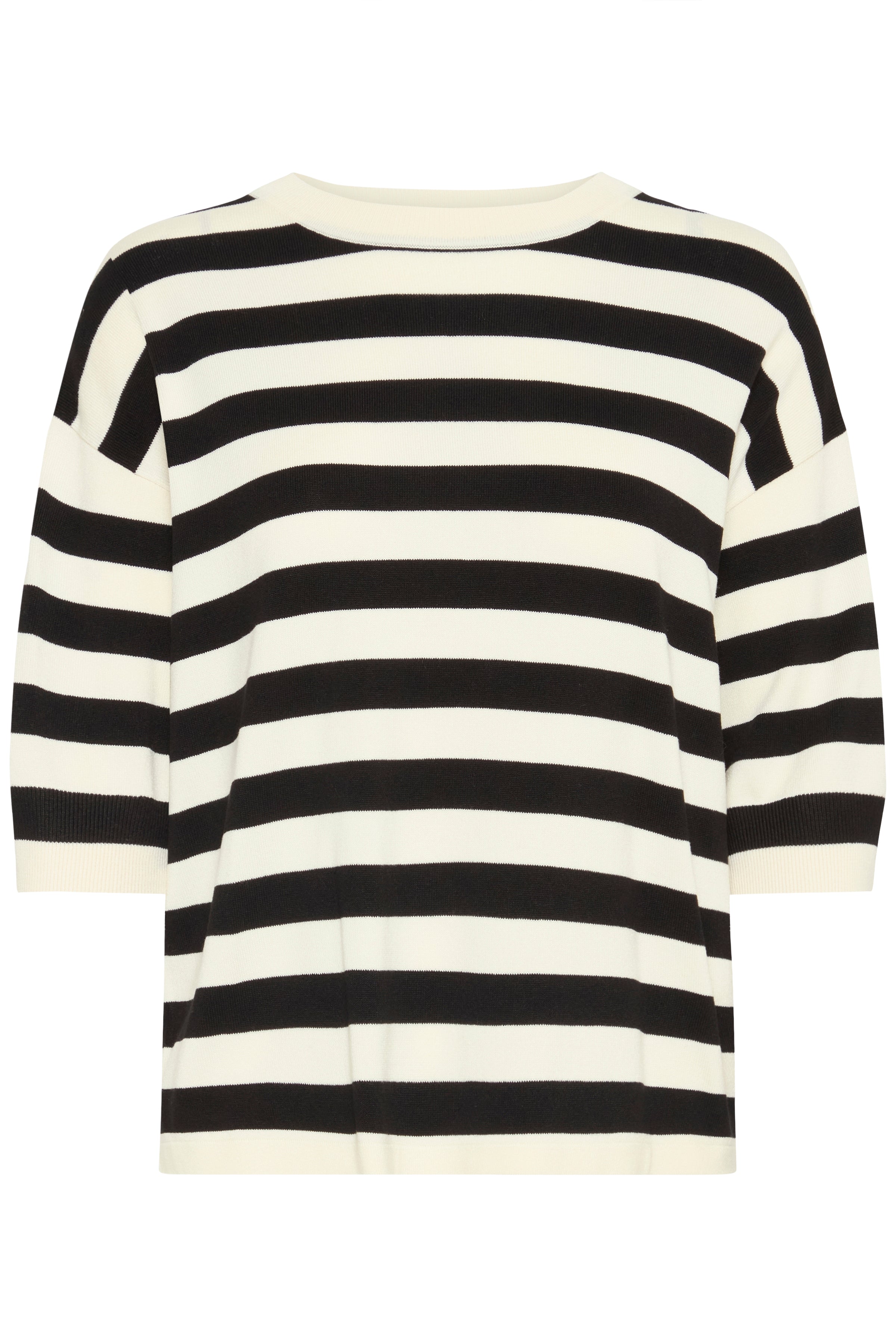 Morla T Shirt-black stripe