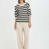Morla T Shirt-black stripe