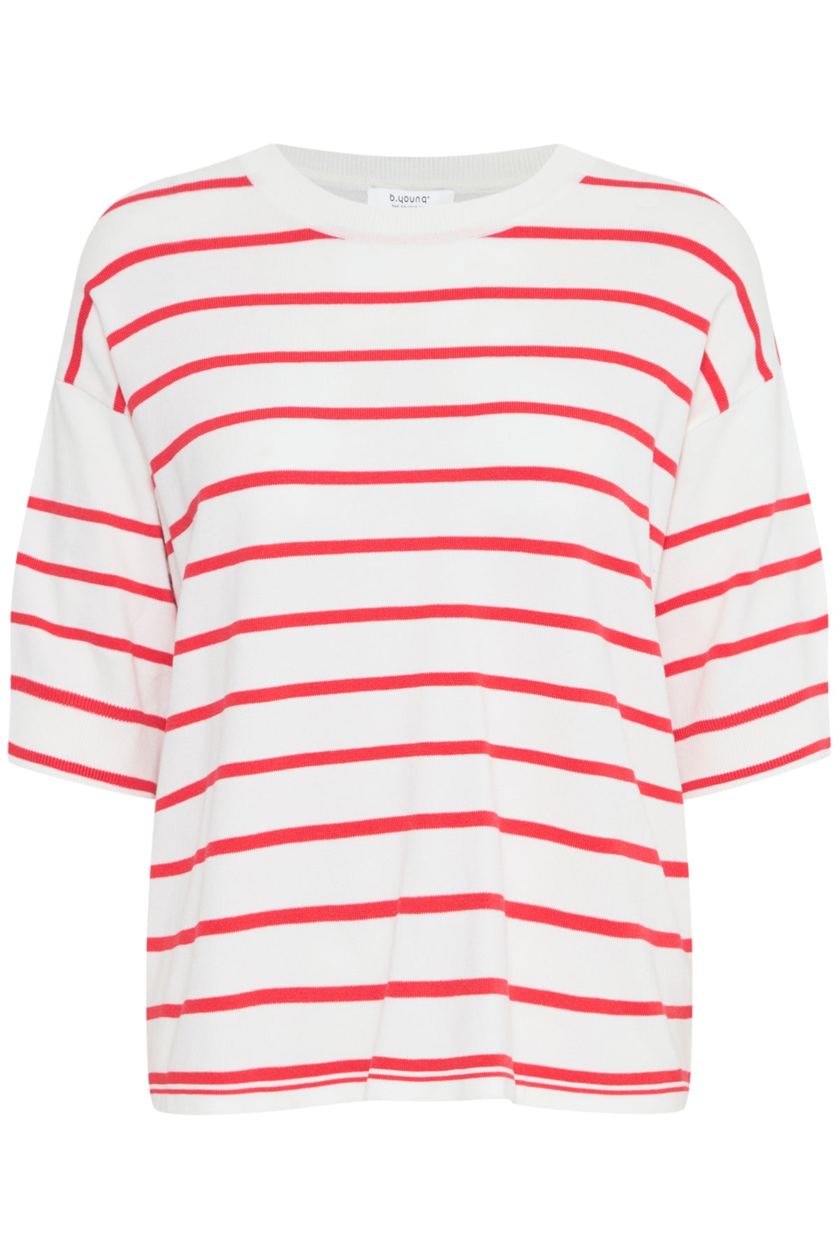 Morla T Shirt-red stripe
