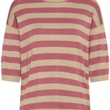 Morla T Shirt(rose pink/beige)