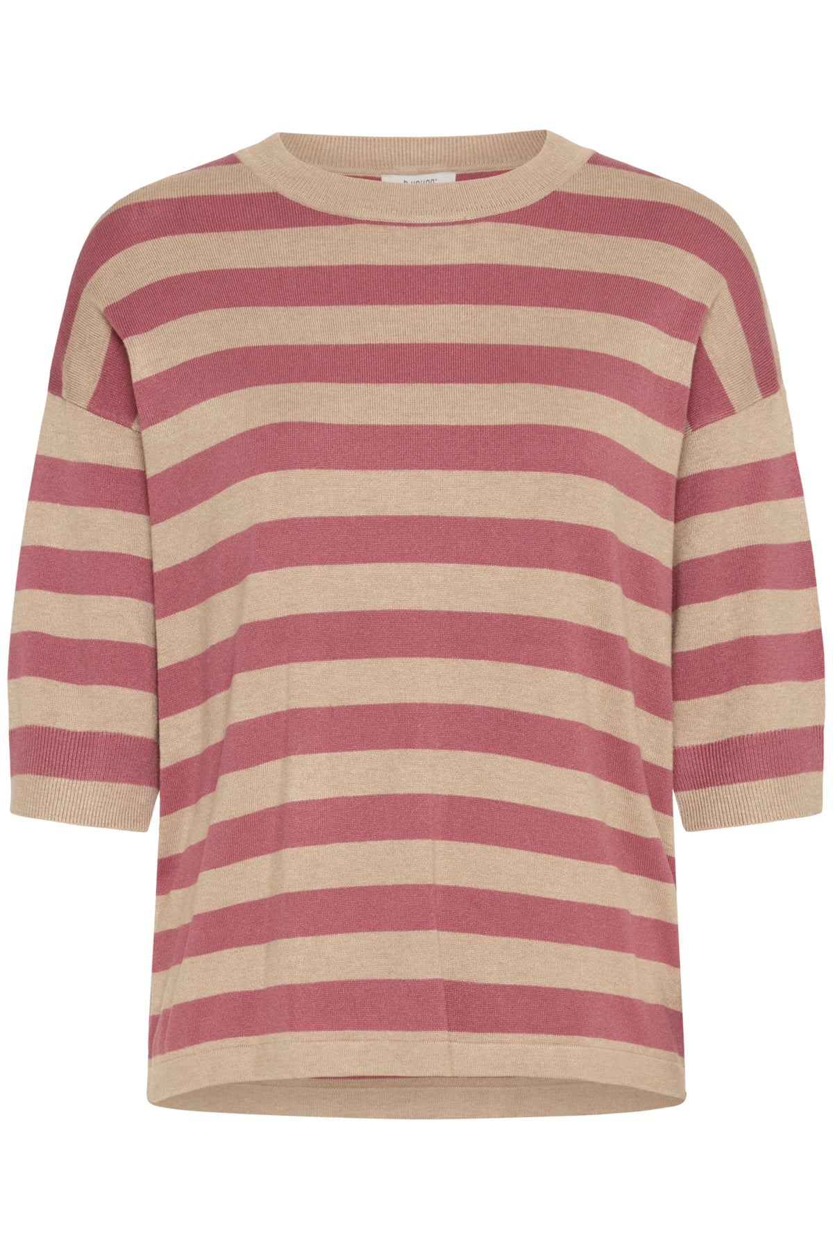 Morla T Shirt(rose pink/beige)
