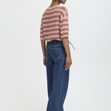 Morla T Shirt(rose pink/beige)