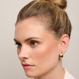 Gold and Silver Double hoops