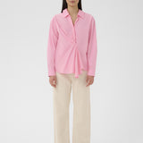 Lelo Dallas Pleated Shirt (Candy Pink)