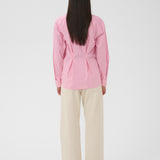 Lelo Dallas Pleated Shirt (Candy Pink)