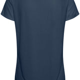 Columbine Tee-Navy