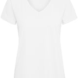 Columbine V-neck T-shirt-off white