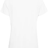 Columbine V-neck T-shirt-off white