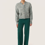 Kamelia Cardigan-green melange