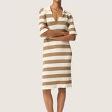 Lidya Polo dress (ELM stripe)