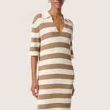 Lidya Polo dress (ELM stripe)