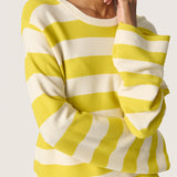 Lidya Pullover (Yellow Stripe)