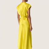 Liva Midi dress-yellow