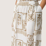 REESHA SKIRT-oatmeal