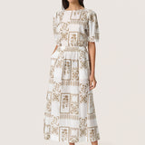 REESHA SKIRT-oatmeal