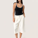 Malika Shorts-white