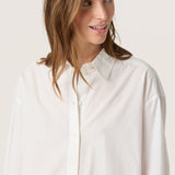 JANI POPLIN Shirt-white