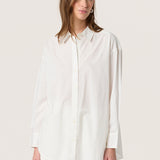 JANI POPLIN Shirt-white