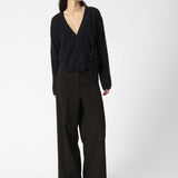 Tuesday Wrap Cardigan (Navy)