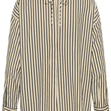 Orlena Shirt -fawn black stripe