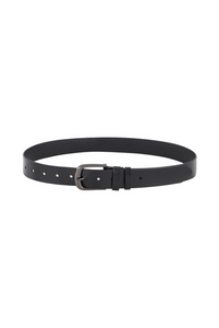 Verge Soho Leather belt S/M-black