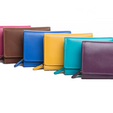 Rugged Hide Ruby Wallet (Pink)