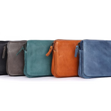 Wareemba Leather Crossbody Bag(Blue)