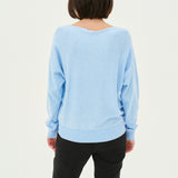 Annemarie Batwing Jumper - sky blue
