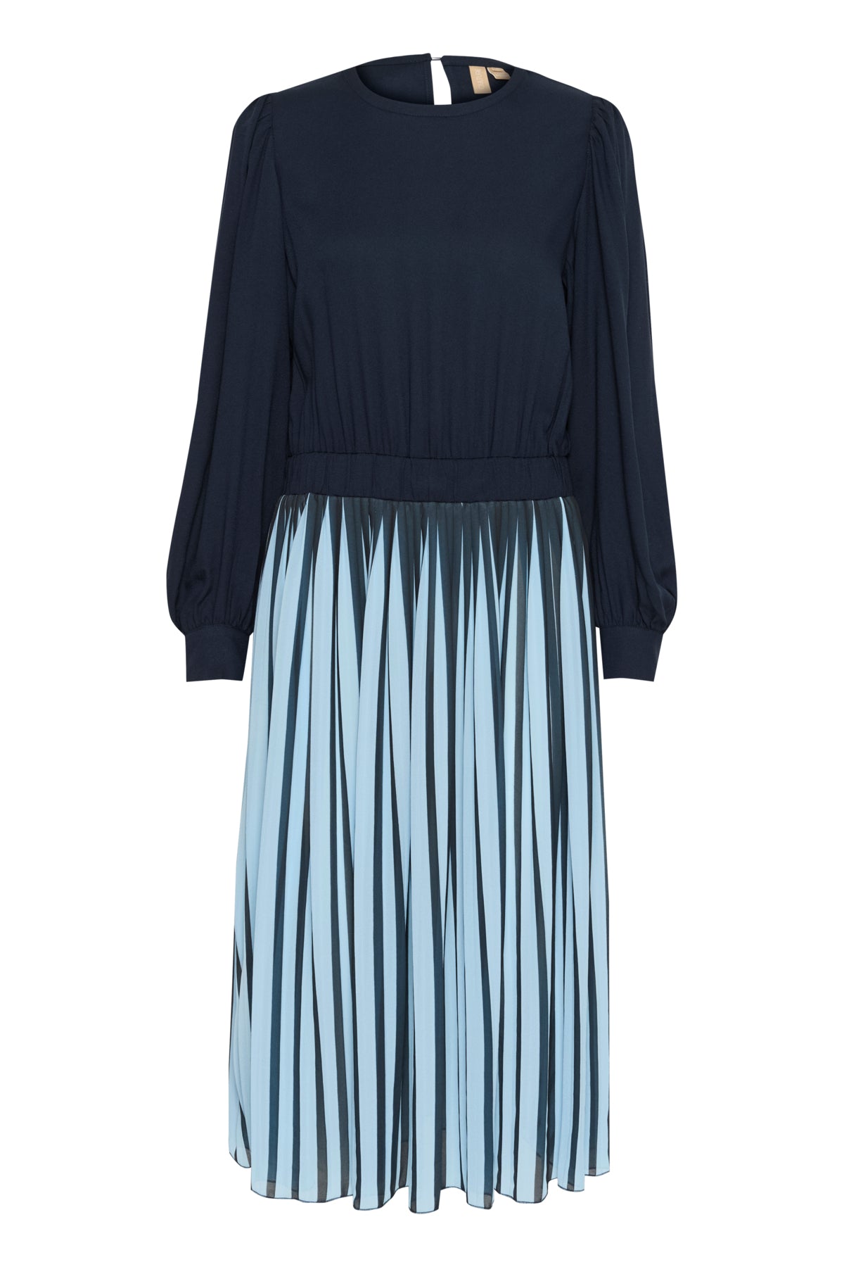 Carly long sleeve dress-navy
