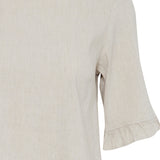 Luca blouse -sandshell