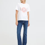 Bethany T-Shirt-(White)