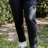 Cashew Panel Pant -Black
