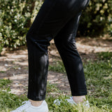 Cashew Panel Pant -Black