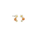 TRIO DAISY  Earrings (Latte)