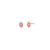 Pink Berry Studs