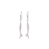 Matte Silver Finley Earring