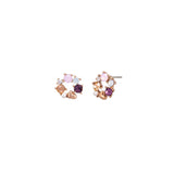 Rose gold Crystal Adriana Earrings