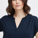 Liv T-shirt  -(Navy)
