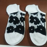 Mesh Flower Socks-2 colours