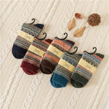 Nordic Vintage Rabbit Wool Socks-5 colourways