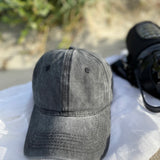 Vintage Washed Hat (Black)