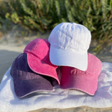 Vintage Washed Cap -  Pink