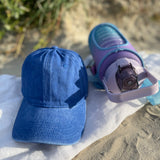 Vintage Washed Cap-ocean